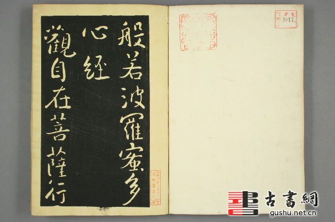 古籍电子书.大雅行書般若心经.池無名書