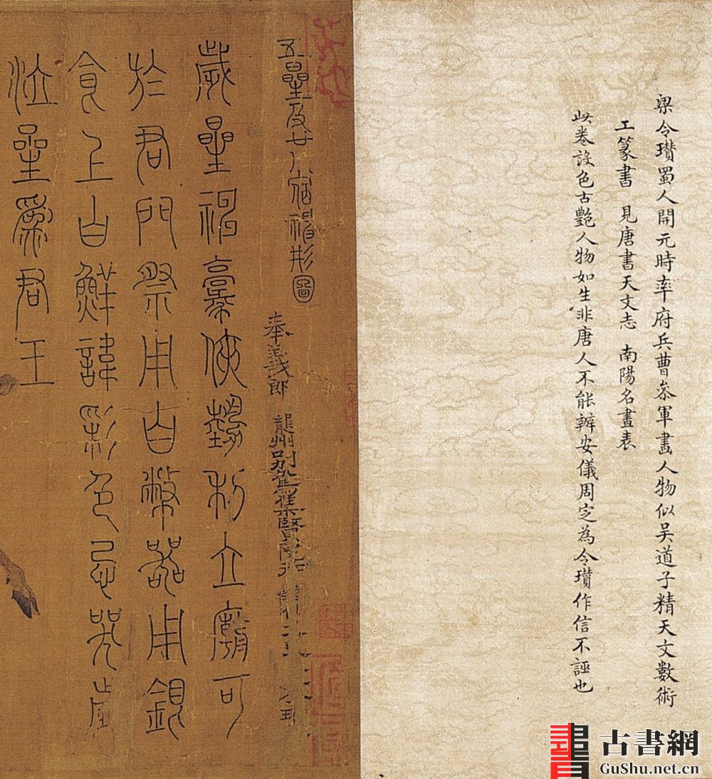 古籍.五星二十八宿神形图. 系列（三种）丨传唐代绘本丨传宋代摹本丨传仇英绘本