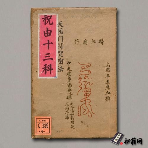 《祝由十三科.天医门符咒密法》